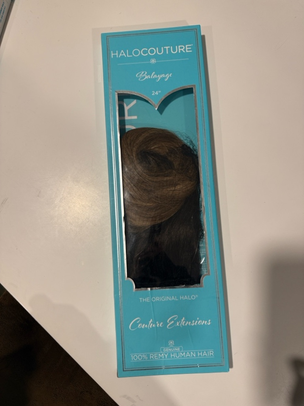 HaloCouture Balayage 24" Hair Extension - Brown Blend